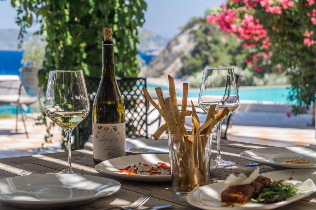 Armonia Bay Hotel Kokkari Bagian luar foto