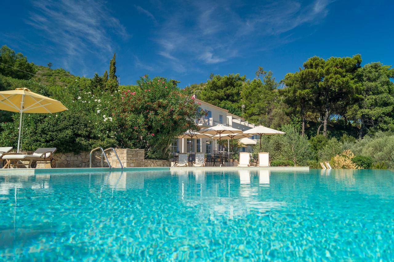 Armonia Bay Hotel Kokkari Bagian luar foto